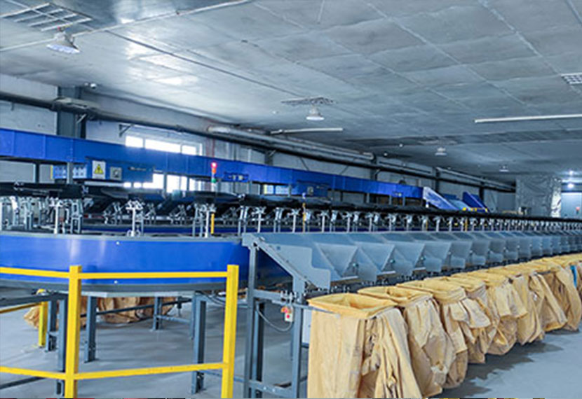 Express sorting equipment aids the express industry in addressing the demands of peak periods