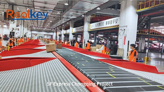 Linear sorting machine SF Express Chongqing project