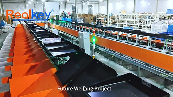 Future Weifang project of tray sorting machine